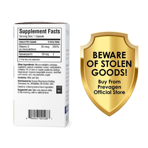 Prevagen Extra Strength 20mg Capsules - 60 Count - 2 Pack