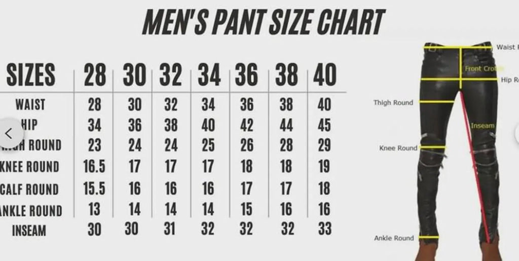 Handmade Black Leather Pants – Men's Biker Pants for a Rockstar Look